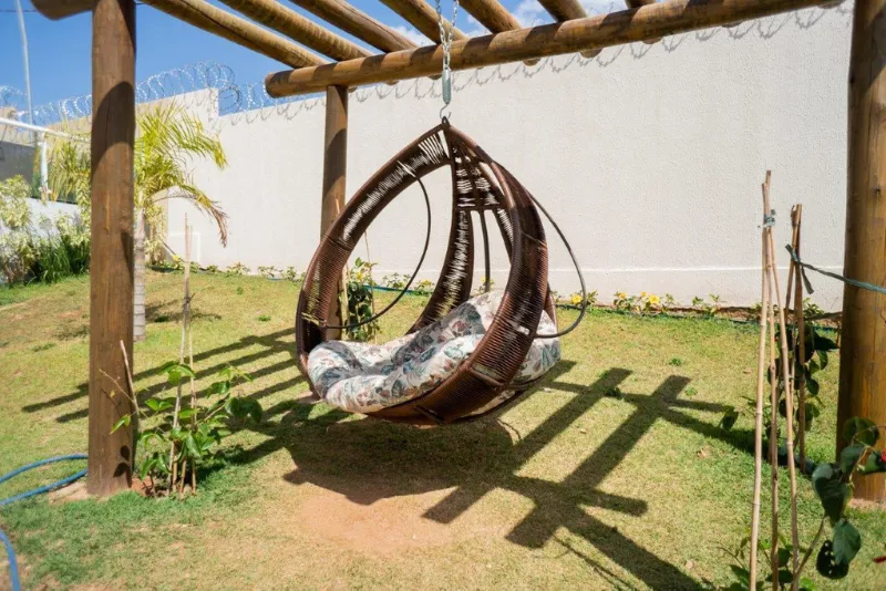 Foto da área de descanso