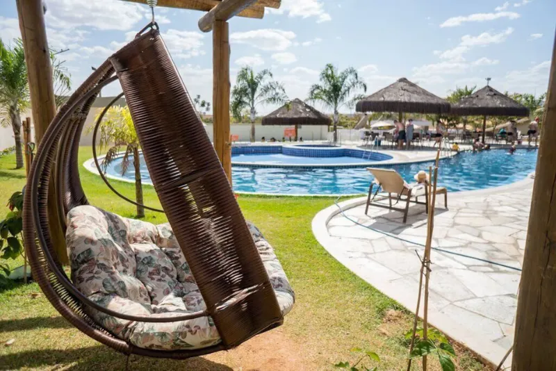 Foto do espaço para descanso
