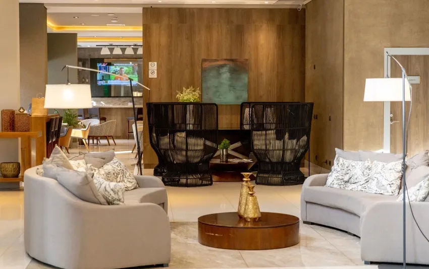 Foto da sala de espera