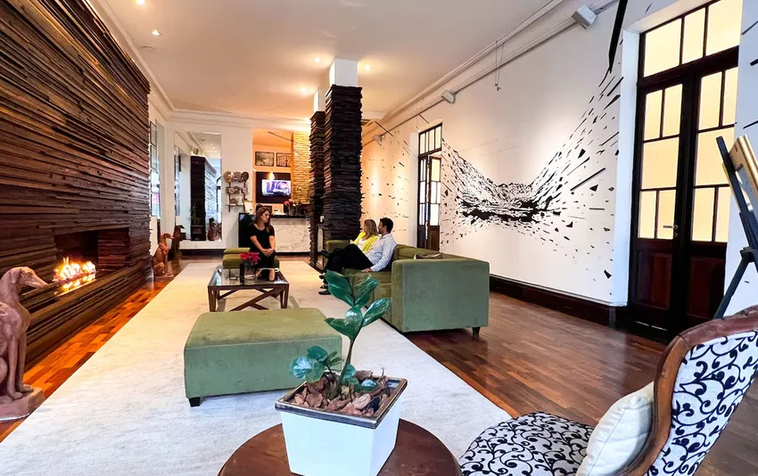 Foto da sala de descanso