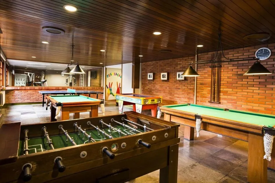 Foto da sala de jogos