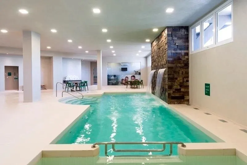 Foto das piscinas