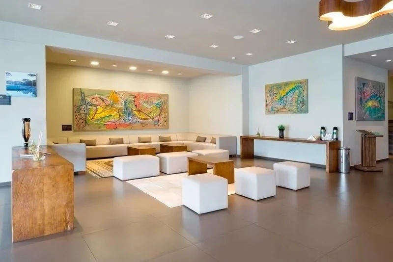 Foto da sala de descanso
