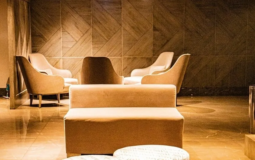 Foto da sala de descanso