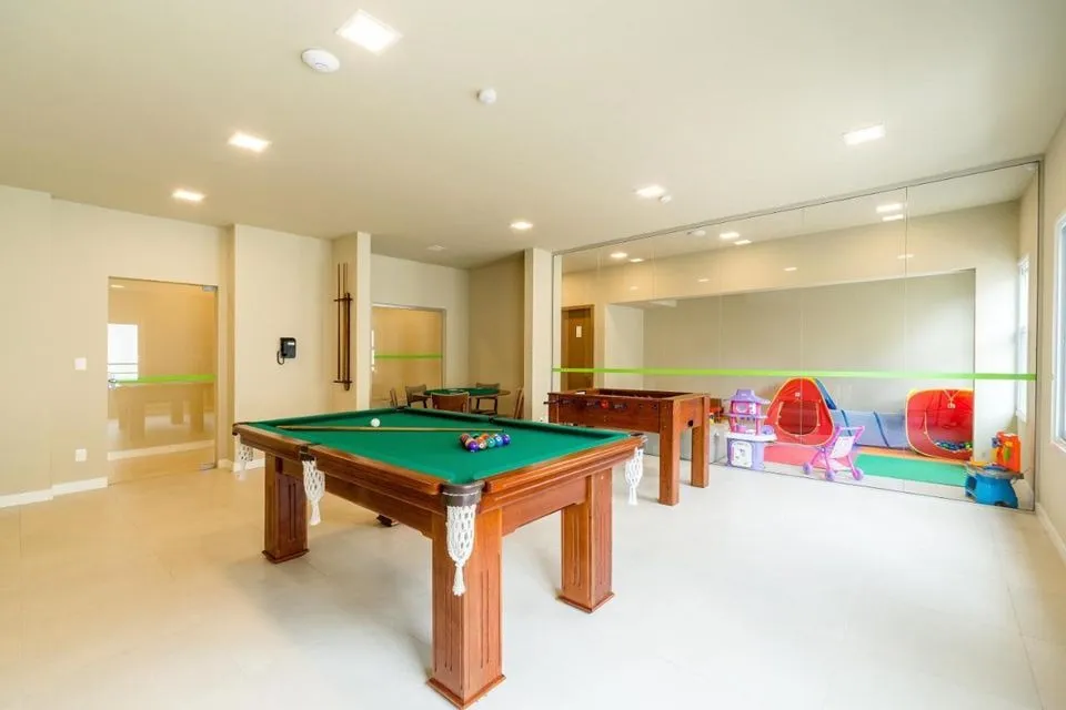 Foto da sala de jogos