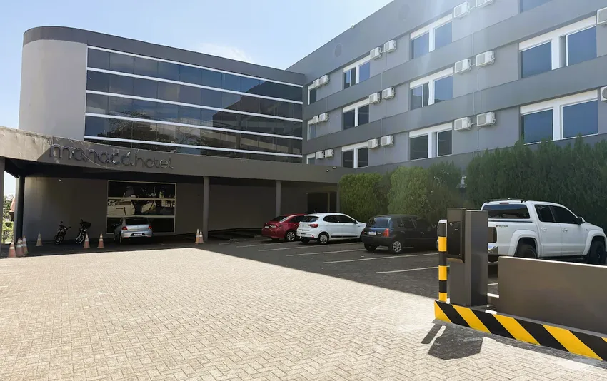 Foto do estacionamento