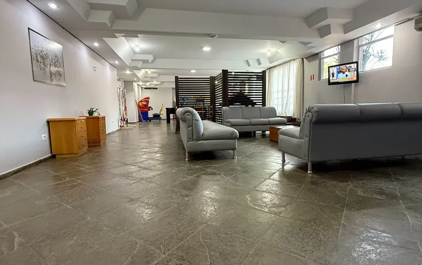 Foto da sala de descanso