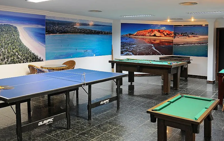 Foto da sala de jogos