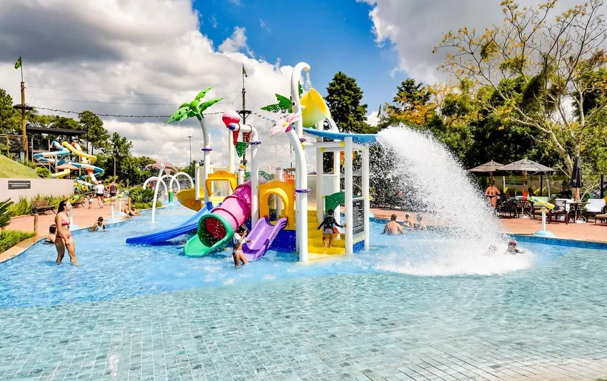 Foto da piscina infantil