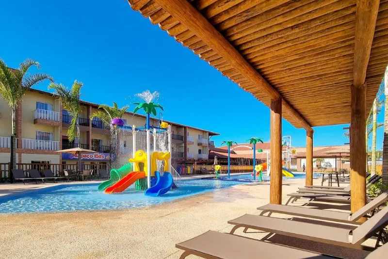 Foto da piscina infantil