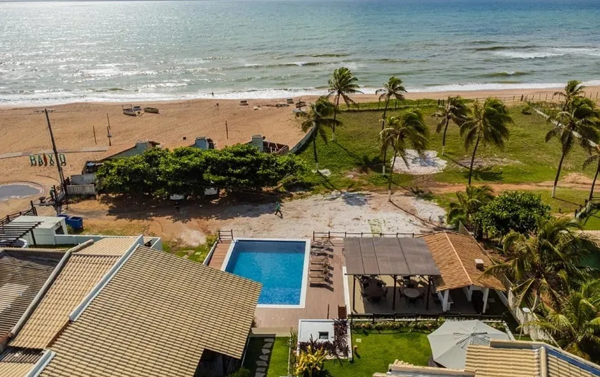 Foto vista praia