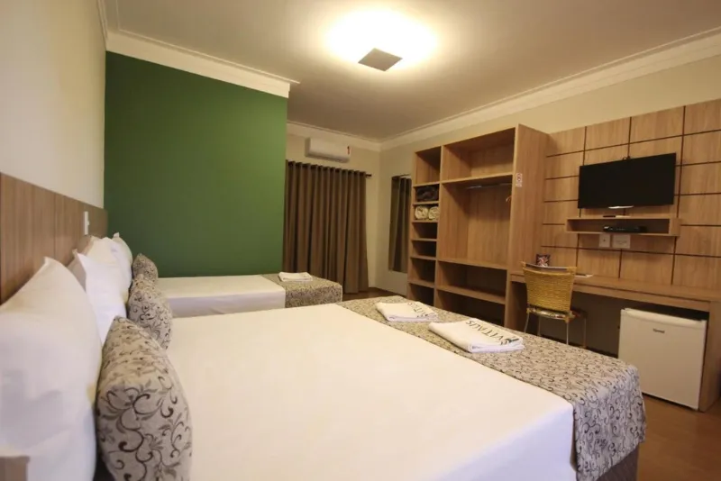 Foto das acomodações do hotel