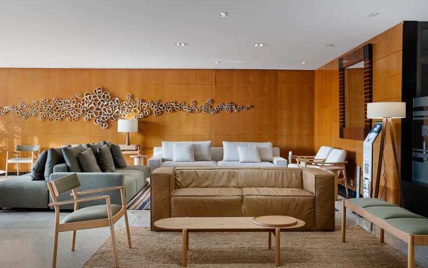 Foto da sala de descanso