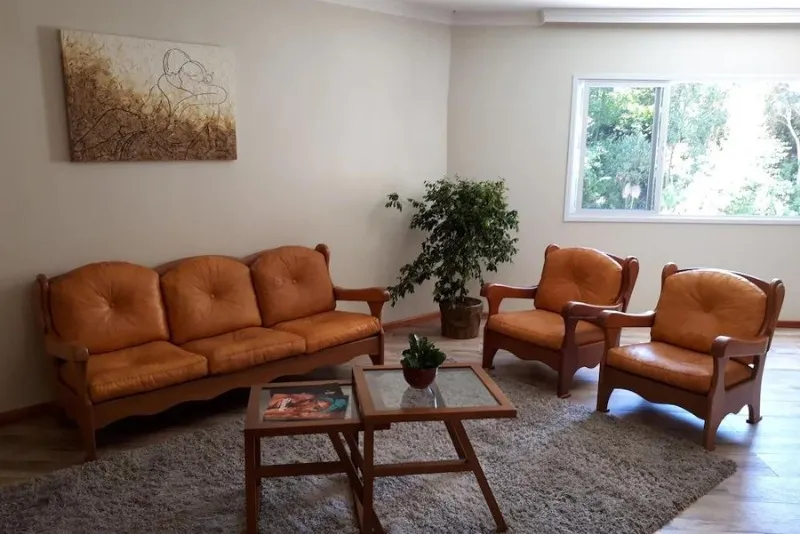 Foto da sala de descanso