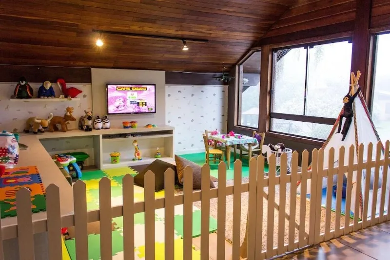 Foto da sala de brinquedos