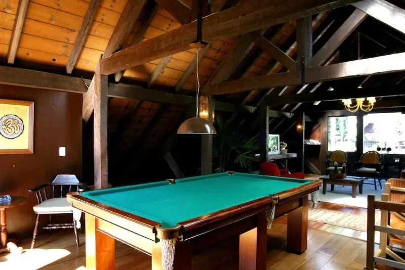 Foto da sala de jogos