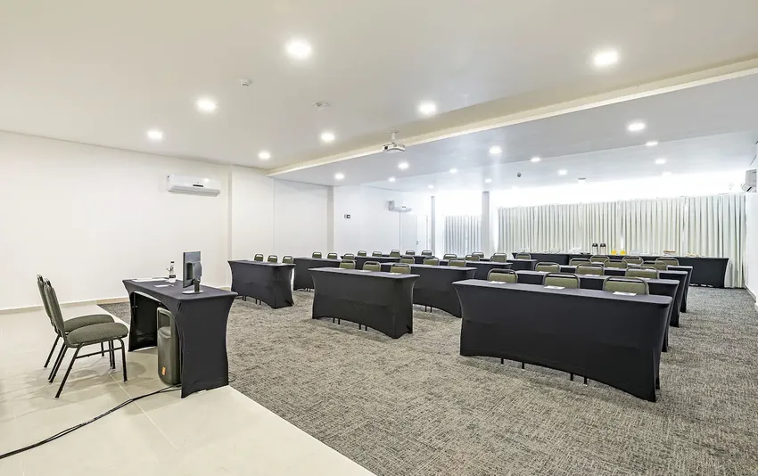 Foto da sala de eventos