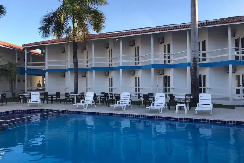 Foto das piscinas