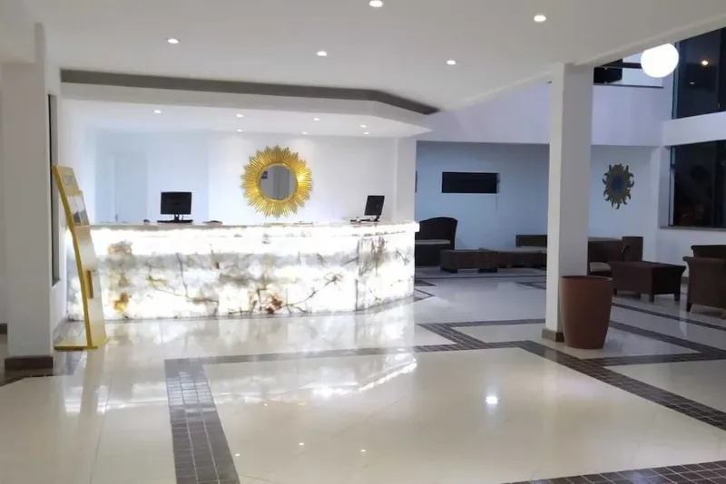 Foto da recepção