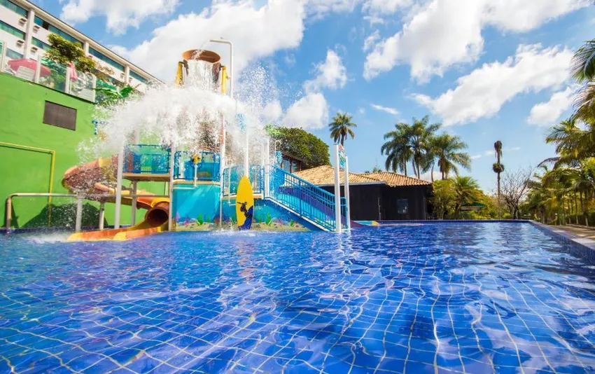 Foto da piscina infantil