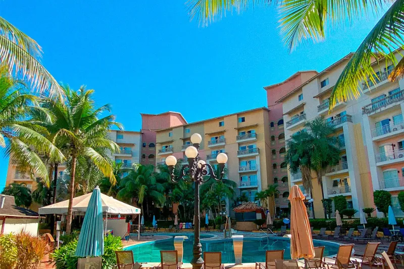 Foto da estrutura do Thermas de Olimpia Resort