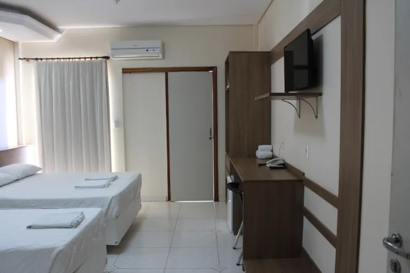 Foto das acomodações do hotel