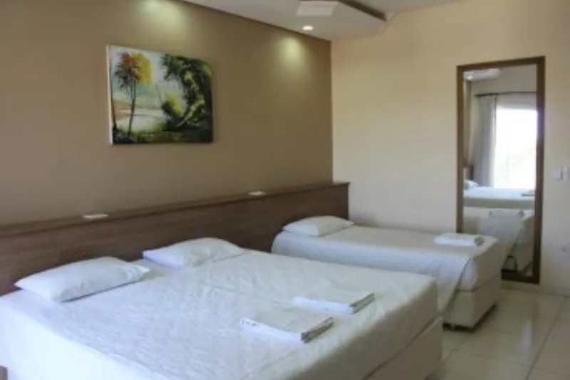 Foto dos quartos do hotel