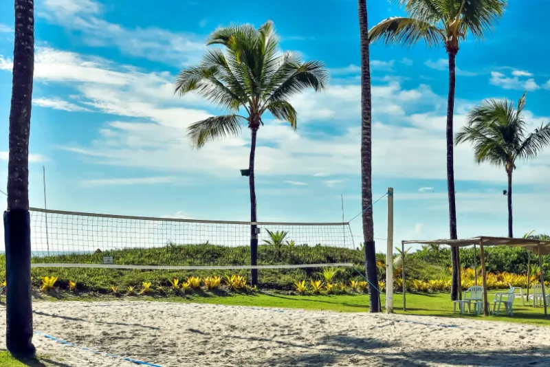 Foto do volei de areia
