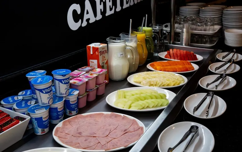 Foto do café da manhã