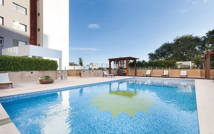 Foto das piscinas