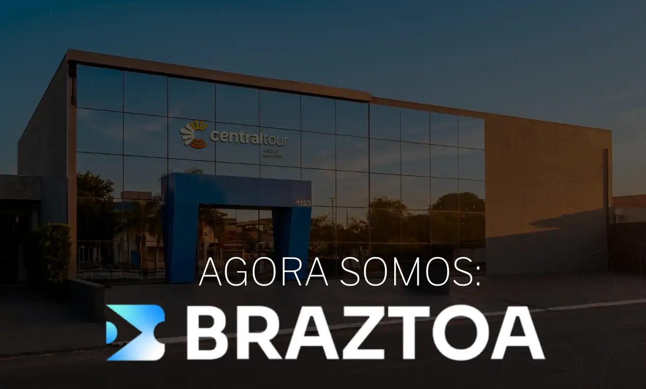 Central Tour agora é associada à BRAZTOA: um novo capítulo para fortalecer o turismo e nossas parcerias.