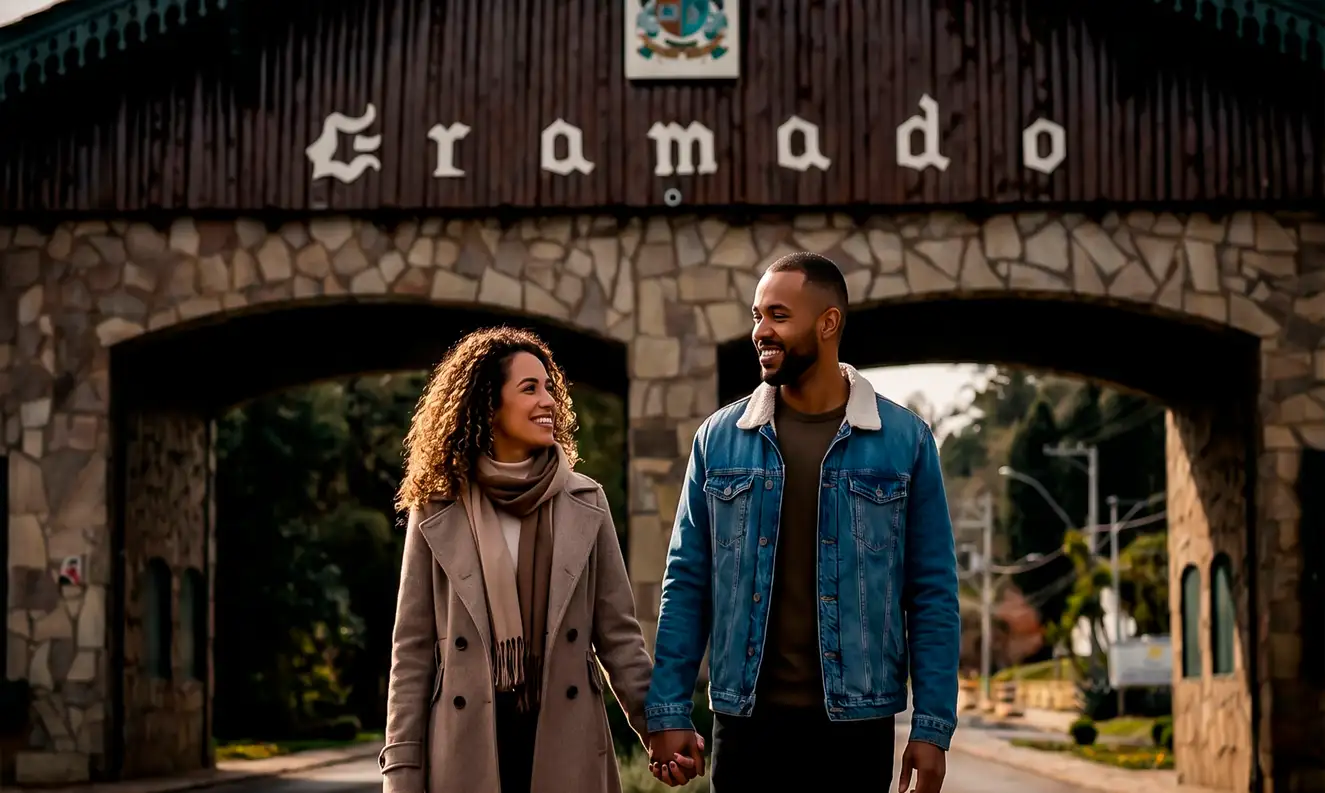 Roteiro romântico em Gramado e Canela